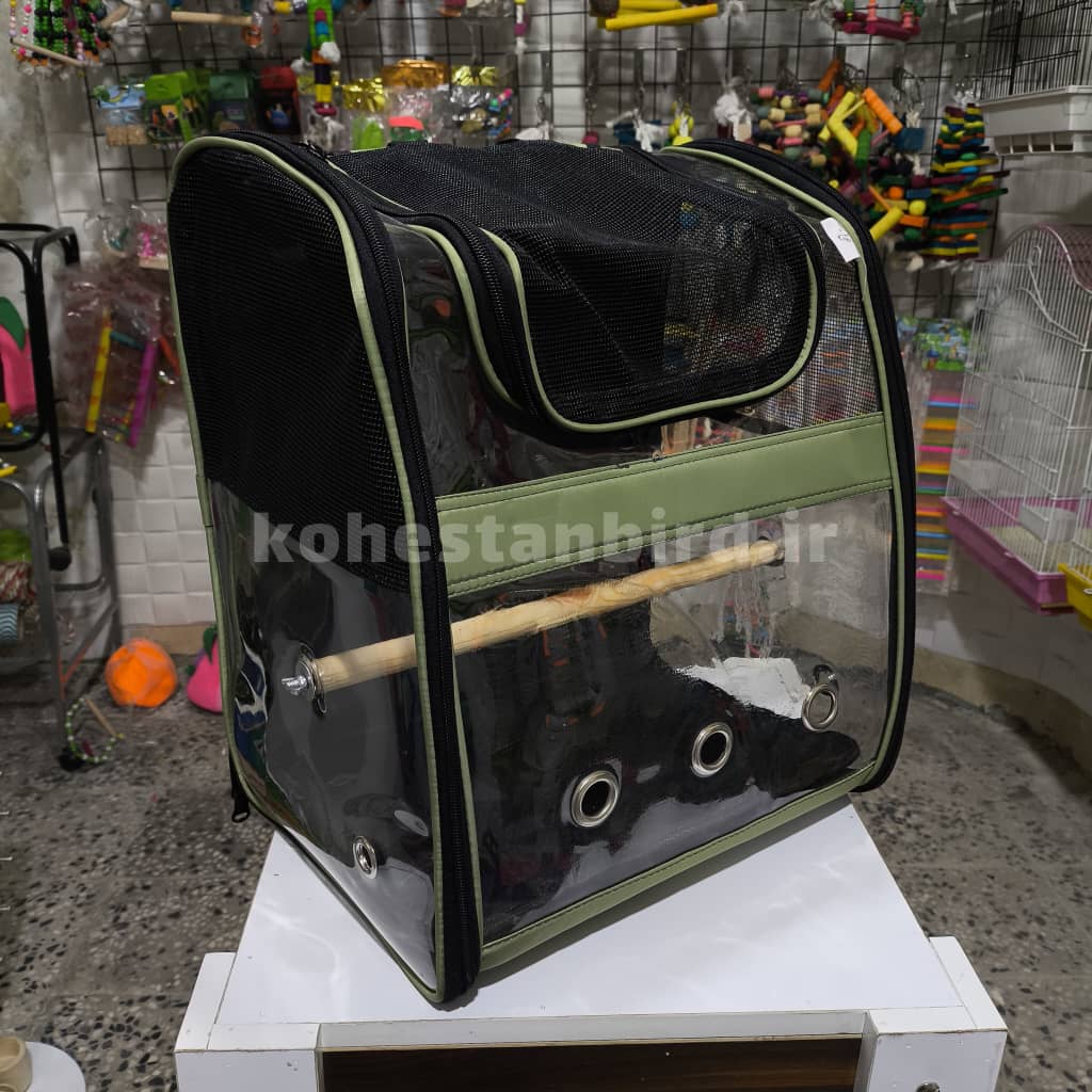 کیف حمل پرنده طلقی